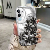 HP Casing For VIVO V29 5G V29 Pro 5G V29 Lite 5G V29E Case Casing Flower Graffiti pole HP Casing Sil