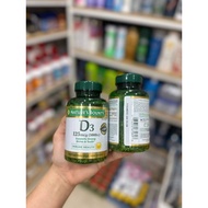 Nature's Bounty Vitamin D3 5000IU 400 tablets from America