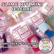 CLEAR SLIME KIT MINI BY SLIME FAIRY slime slime kit fluffy slime