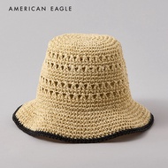 American Eagle Raffia Bucket Hat หมวก บัคเก็ต ผู้หญิง (NWAC 042-3717-109)