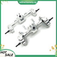 RC Car Metal Complete Front Rear Axle Kit for FMS 1/24 FCX24 Xiaoqi Crusher  K5 RC Accessories