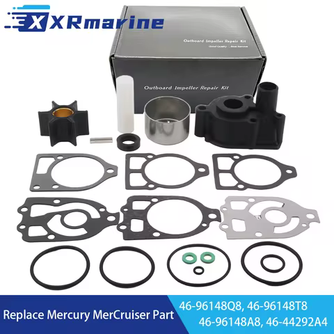 46-96148Q8 Water Pump Impeller Kit for Mercury 65-225HP Outboard MerCruiser R MR Alpha One Gen 1 Ste
