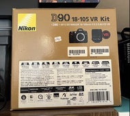 New post - Nikon D90 18–105 VR Kit 單反相機連鏡頭，套裝連盒+說明書
