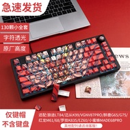 Former/Walker x87 Olron Side Engraved Keycap PBT Keyboard Beauty/Garshi atk68 Wolf win Spider 60 Mag