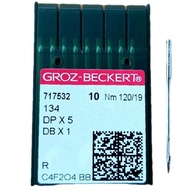 MESIN DPx5 DBx1 120/19 R sewing machine DP x 5 DB x 1 number 19 GROZ BECKERT