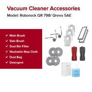 Roborock QR 798 & Qrevo 5AE Vacuum Accessories | Full Replacement Set: Mop, Brush, Filter | Easy Fit