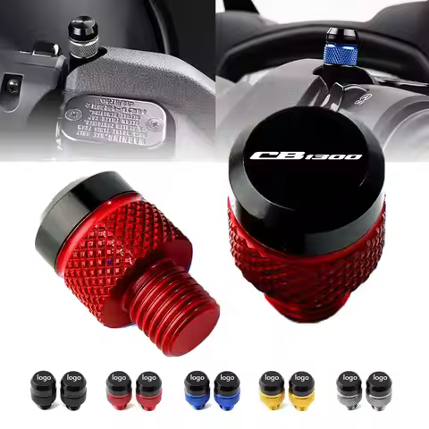 Motorcycle CNC Rearview Side Mirror Hole Cap Plug Accessories For Honda CB1300 CB 1300