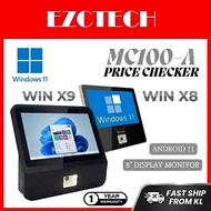 EZCTECH X8 X9 MC100 ANDROID 11 WINDOWS 11 PRICE CHECKER AUTOCOUNT SQL ITG