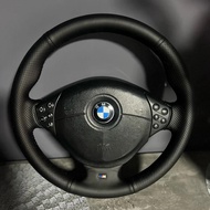 Hand-stitched Microfiber Leather Car Steering Wheel Cover For BMW M Sport E36 E39 Z3 M E36/7 E36/8 1