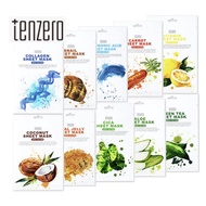 TENZERO_WINKLE IMPROVEMENT COLLAGEN SNAIL HYALURONIC ACID CARROT VITAMIN COCONUT ROYAL JELLY CICA ALOE GREEN TEA MASK PACK SHEET MASK