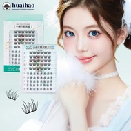 HUAIHAO Slim Makeup False Eyelash Combination Package Slim Fairy Glue Free False Eyelash Combination