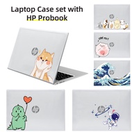 Apply to HP Probook 440 G8 445 G8 14 inch Laptop Case for Pavilion 14-dv hp Pavilion 14-ce Protection PVC Hard Shell Notebook Cover Cartoon Case