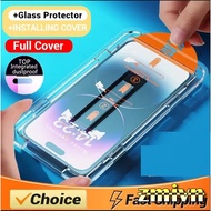 Toughened self-adhesive frame with self-retracting dust for phone 16 16+ 15 15+ 14 14+ 13 12 11 8 7 
