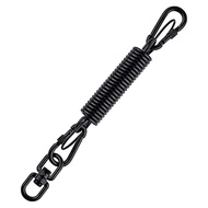 (GCFK) Hammock Spring Swing Chair,Porch Swing Spring with 2 Carabiners&1 Rotating Hook,for Swinging