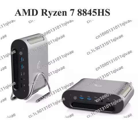 8845HS Mini PC Windows 11 DDR5 5600Mhz 32GB 1TB PCie4.0 NVme SSD Desktop Gaming Computer