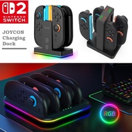 Nintendo Switch 2 Dobe Ipega JYS Charging Dock Joycon Charger for Joycon