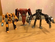 變形金剛 transformers studio series 建造派  大力神 破壞者 3隻 （黃車為KO產品）