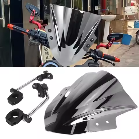 For 300NK 300 NK Moto NK300 CF 300NK Adjustable Bracket 7/8" 22mm Handlebar Windscreen Screen Windsh