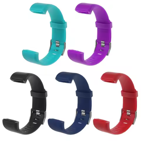 Hot Sale Smart Watch Strap Band For ID115 plus HR Soft sport Silicone Band Watch Strap Replacement F
