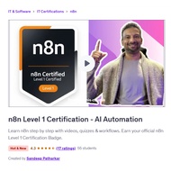 [n8n Video Course] n8n Level 1 Certification - AI Automation | Learn n8n Video Course | Ai Automatio