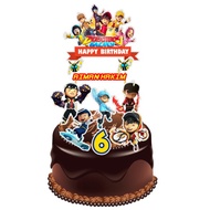 BOBOIBOY Galaxy Cake Topper