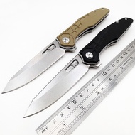 JSSQ Ball Bearing Folding Knife 9Cr18Mov Blade Flipper Tactical