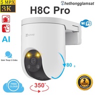 EZVIZ H8C Pro Camera 3MP, 4MP, H8C Pro 5MP - Wifi, Outdoor, 360 Degree Rotation - 24 Months