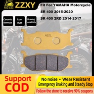 For YAMAHA SR400 1 Pair Motorcycle Accessories Ceramic Fiber Front Brake Pads
