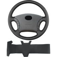 Microfiber Leather Steering Wheel Cover on Wrap,Fit for Toyota Land Cruiser 3D 5d 2003/Tacoma XRunne