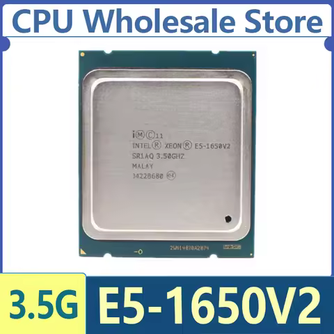 Intel Xeon E5-1650V2 E5 1650 V2 3.5GHz Six-Core Twelve-Thread CPU Processor 12M 130W E5 1650v2 LGA 2