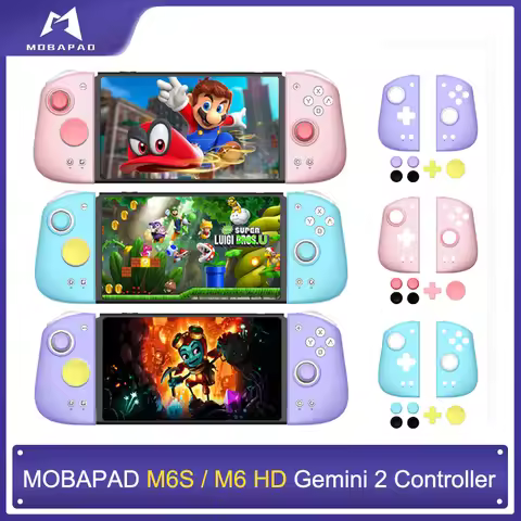Mobapad M6s / M6 HD For Nintendo Switch / Switch OLED Adjustable Joystick Hall Effect Controller Joy