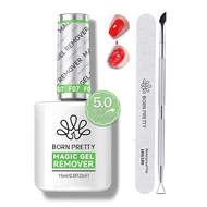 BORN PRETTY 2Pcs Magic Gel Remover with New Upgraded Gentle FormulaProfessional RemoverCleaner & Saf