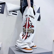 M-8XL Hip Hop Men's Loose Hip Hop Straight Pants