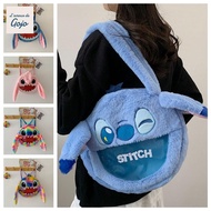 GOJO Transparent Stitch Bag, Experiment 626 Cross Body Bag Anime Shoulder Bag, Fashion Large Capacit