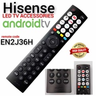 HISENSE Android Smart TV Remote Control EN2J36H 43A4000K 32A5200F 43E4K 65U7HQ 55U8HQ 65U8HQ 50E77HQ