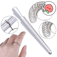 YRBWDYZDH Finger Ring Sizer Measure Stick Useful Accessories Ring Sizer Tool