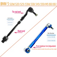BMW 5 520d 520i 525i 530d 530i 545i 550i M5 E60 E61 Tie rod end / Rack end / Front stabilizer link