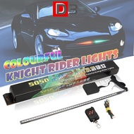 D3 Knight Rider Lights Lighting Bar 5050 SMD 48 LED 7 Colors 130Modes 12V
