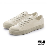 มูจิ รองเท้าผ้าใบผ้ากันละอองน้ำ - MUJI Less Tiring Sneakers สี Ivory รุ่น EDC01A4A