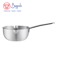 BUFFALO - 牛頭牌 TINY COOK II 304不銹鋼三層複合金單柄奶鍋 18 x 8.5cm / 1.5L (10318P)