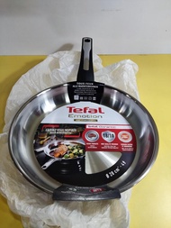 限量 現金 自取 不議 TEFAL 特福 EMOTION 不鏽鋼 28CM E3010604 煎pan stainless steel 不鏽鋼煎鍋 電磁爐 / 明火/ 洗碗碟機可用