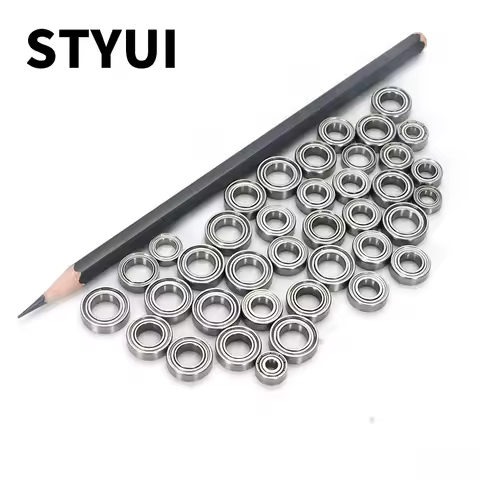 10pcs mini miniature bearing MR52 MR63 MR74 MR83 MR84 MR85 MR93 MR95 MR105 MR106 MR115 MR126 MR128 M