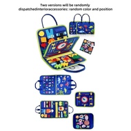 Busy Board Montessori Toy，Educational Learning Activities Board for Motor Skills Busy Educational Le