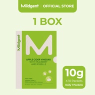 Mildgent Apple Cider Vinegar Natural Organic Detox ACV No Sugar Fat Burning Slimming Pure Apple Cide