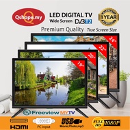 Qshope.my / LED TV 24"Wide with DVB-T2 Premium Quality