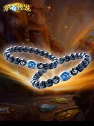 Blizzard Entertainment | สร้อยข้อมือหินหัวใจเงินแท้ 925