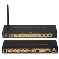 D DTS Dubi AC3 5.1 Channel Audio Decoder Conversion DACHDMI Splitter USB Sound Card
