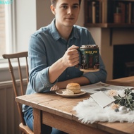 BEAUT 3D Resin Mug, 300 ML With Handle Pub Mug, Perfect Decor Stainless Steel Liner Retro Unique Cof