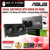 ASUS Dual GeForce RTX 5050 OC Edition 8GB GDDR6 GRAPHIC CARD (DUAL-RTX5050-O8G) RTX 5050