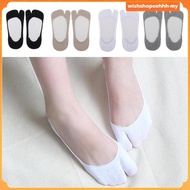 [WishshopeehhhMY] Socks Women's Sport Socks 2 Finger Socks